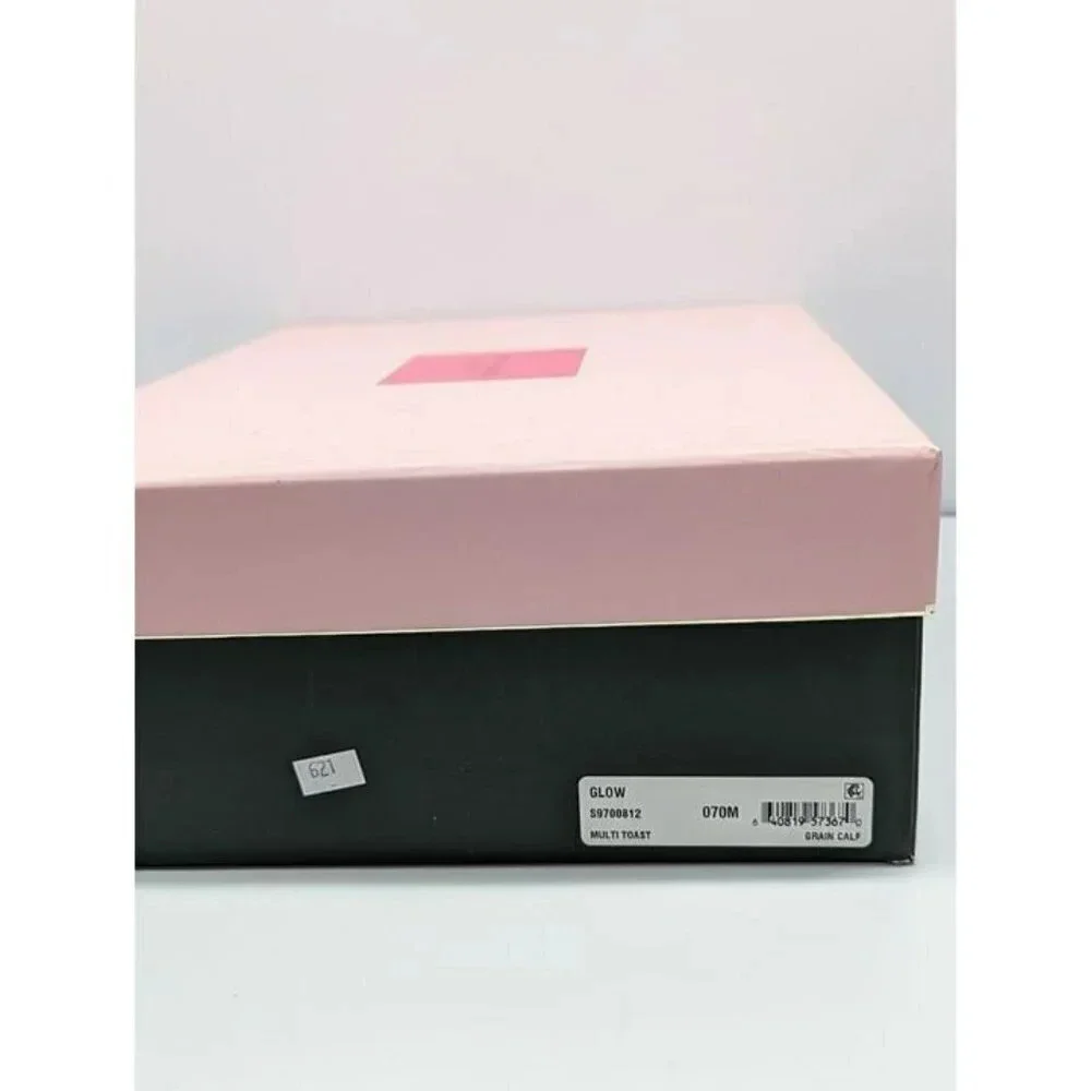 Kate Spade Women's Glow Leather Dressy Platforms Multi Toast Size 7 (MSRP $228)